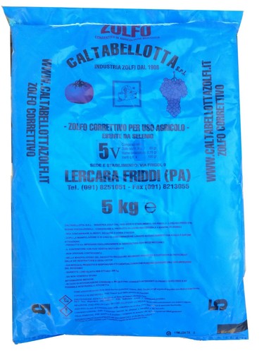 Zolfo correttivo blu uso - zolfo,