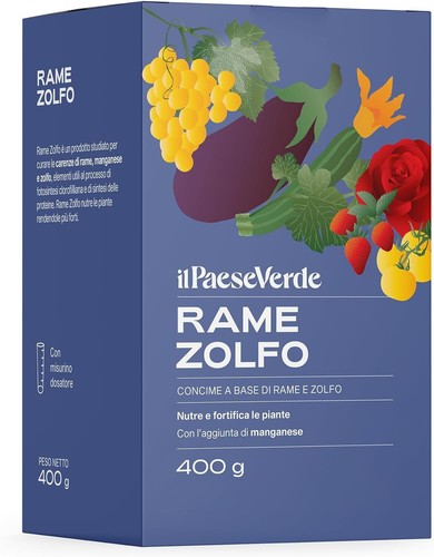 Rame zolfo 400 integratori - rame,